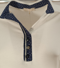 WOMEN'S POLO SHIRT 3/4M 150141 Tellini S.r.l. Wholesale Clothing